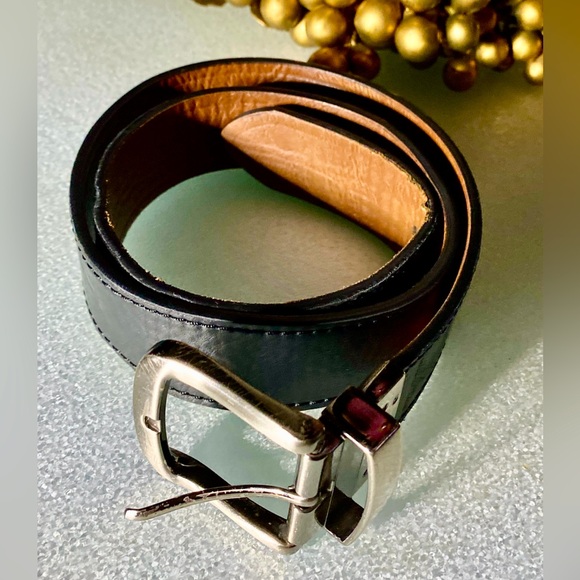 Dickies Men’s brown leather Belt double- sided - Picture 3 of 16